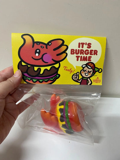 Unbox ELFIE Cafe Spicy Burger Elfie Elephant Limited Character Figure rare