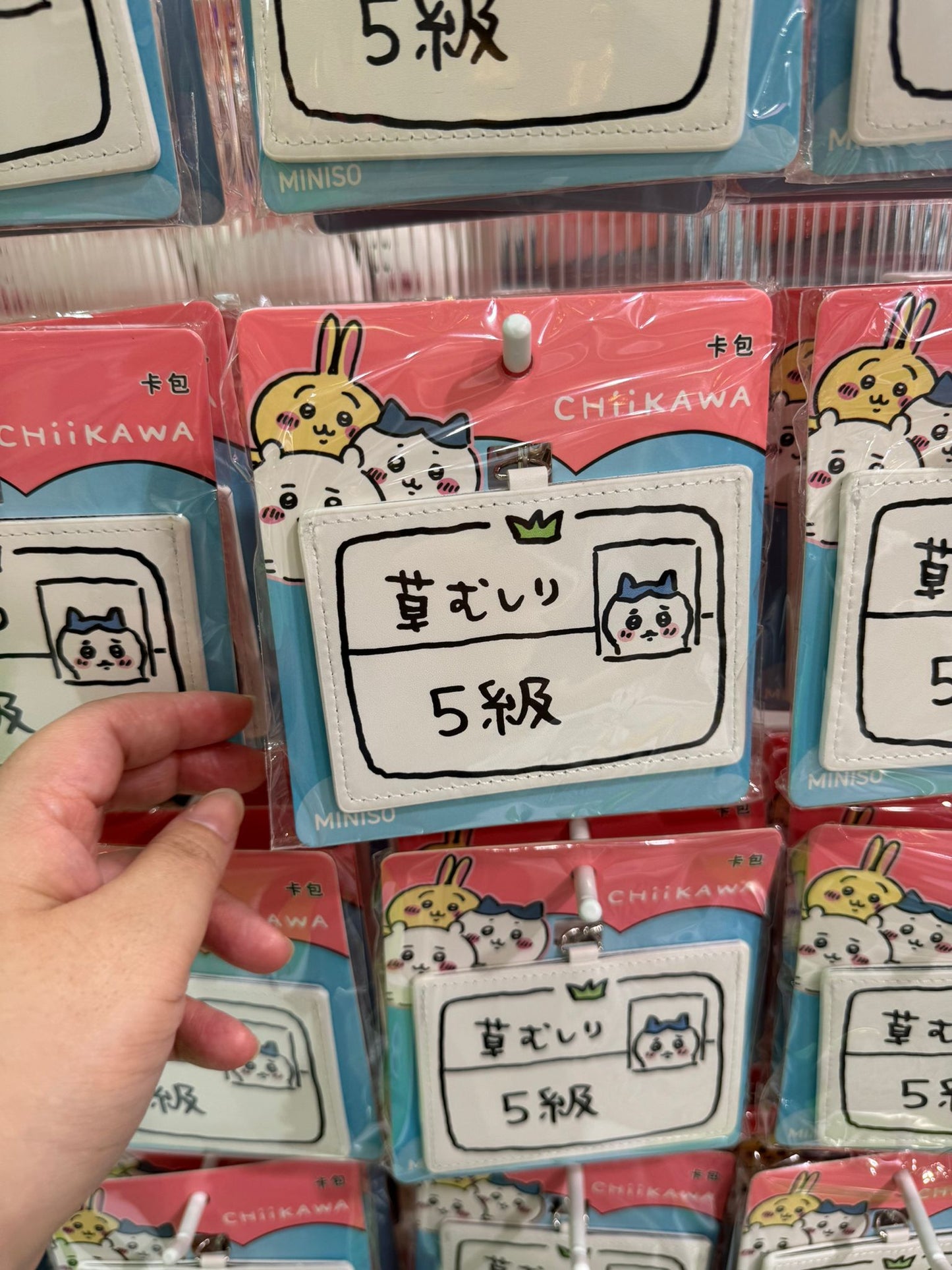 ChiiKawa X Miniso | Hachiware Usagi Weeding Certificate Card Holder - Kawaii items Cute Accessories