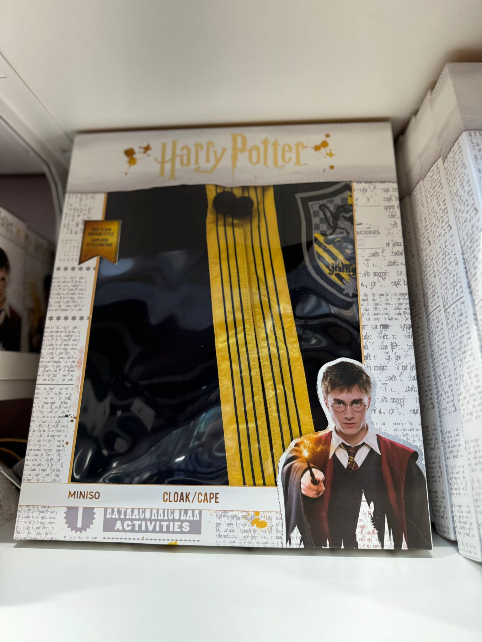 Harry Magical School Wizard Witch X Miniso | Magical School Four Houses Clork Red Yellow Green Blue - Kawaii items KawaiiGiftLand