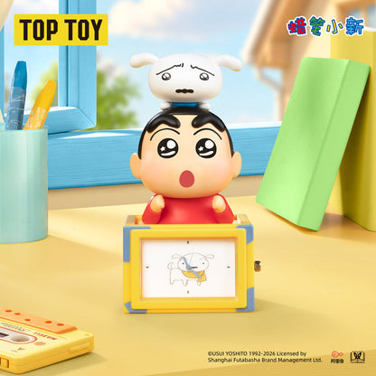 Secret Together Time figurine with Shiro - Crayon Shin-chan Action Time Series
