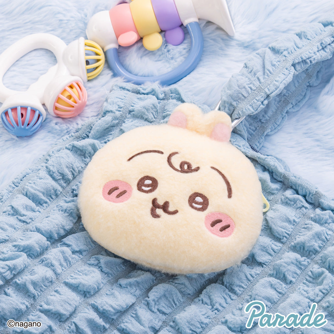 Japan ChiiKawa Baby Series | ChiiKawa Hachiware Usagi Momonga Kurimanju Rakko Shisa Crab Cute Baby Icon Plush Doll Card Holder Keychain - Kawaii items Room Decoration Doll