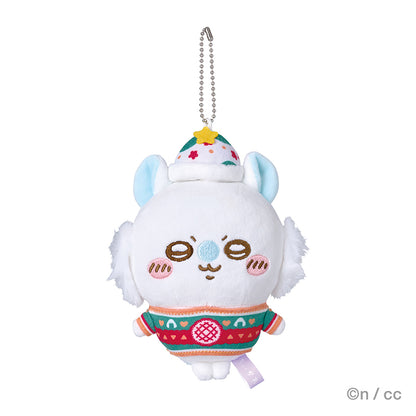 [Pre-Order] Japan ChiiKawa Christmas X Convenience Store Lottery | Prize A B C D E - ChiiKawa Hachiware Usagi Momonga Kurimanju Giant Plush Doll Cushion Keychain Plate Candle Crystal Ball Kawaii items Room Decoration