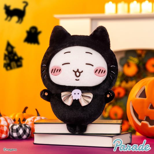 Japan ChiiKawa Halloween Series | ChiiKawa Hachiware Usagi Cute Black Cat Big Plush Doll - Kawaii items Room Decoration Doll