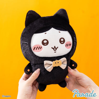 Japan ChiiKawa Halloween Series | ChiiKawa Hachiware Usagi Cute Black Cat Big Plush Doll - Kawaii items Room Decoration Doll