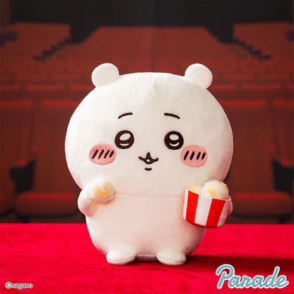 Japan ChiiKawa | ChiiKawa Hachiware Eating Popcorn Cute Plush Doll - Kawaii items Room Decoration doll