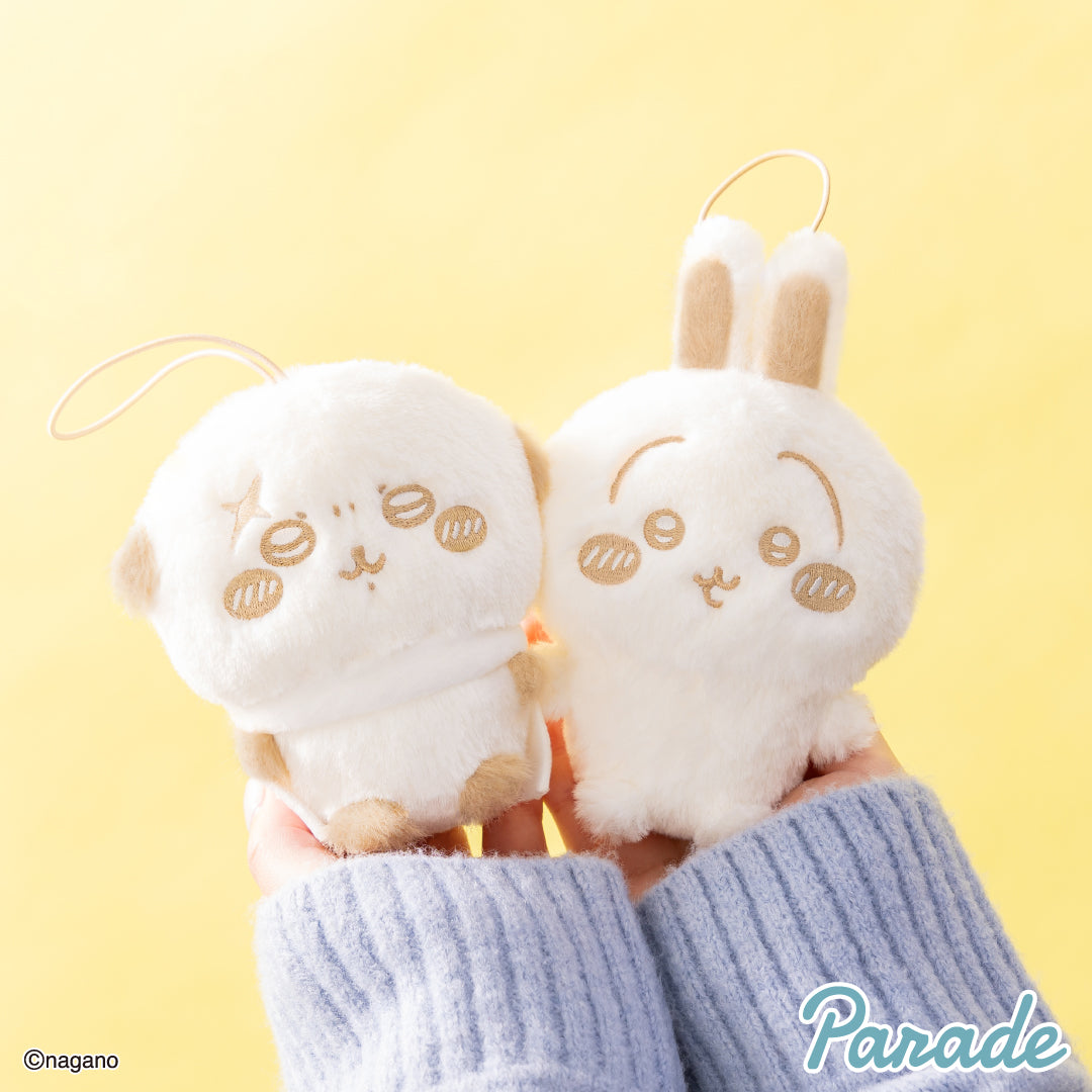 Japan ChiiKawa | Usagi Momonga Rakko Crab Milk Colour Version Cute Plush Doll Keychain - Kawaii items Room Decoration doll