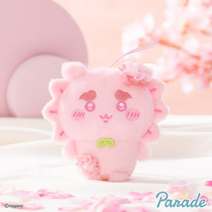 Japan ChiiKawa | ChiiKawa Hachiware Kurimanju Sakura Pink Colour Version Cute Plush Doll Keychain - Kawaii items Room Decoration doll