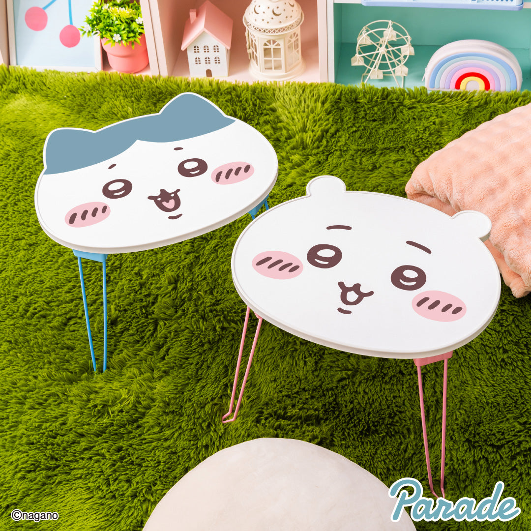 Japan ChiiKawa | ChiiKawa Hachiware Usagi Momonga Icon Folding Mini Table - Kawaii items Room Decoration