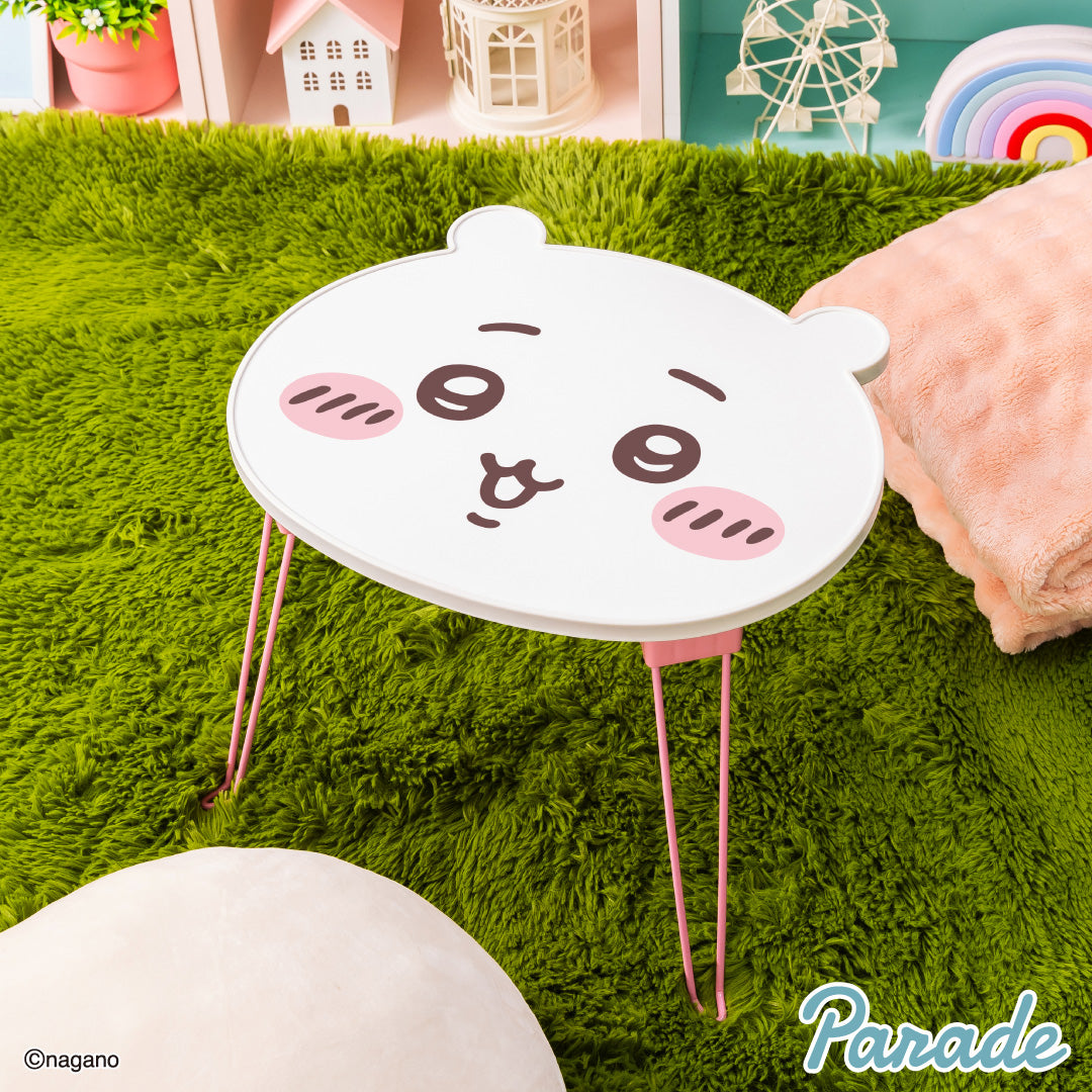 Japan ChiiKawa | ChiiKawa Hachiware Usagi Momonga Icon Folding Mini Table - Kawaii items Room Decoration