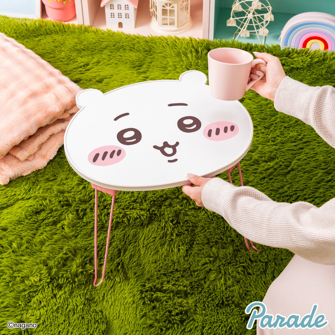 Japan ChiiKawa | ChiiKawa Hachiware Usagi Momonga Icon Folding Mini Table - Kawaii items Room Decoration