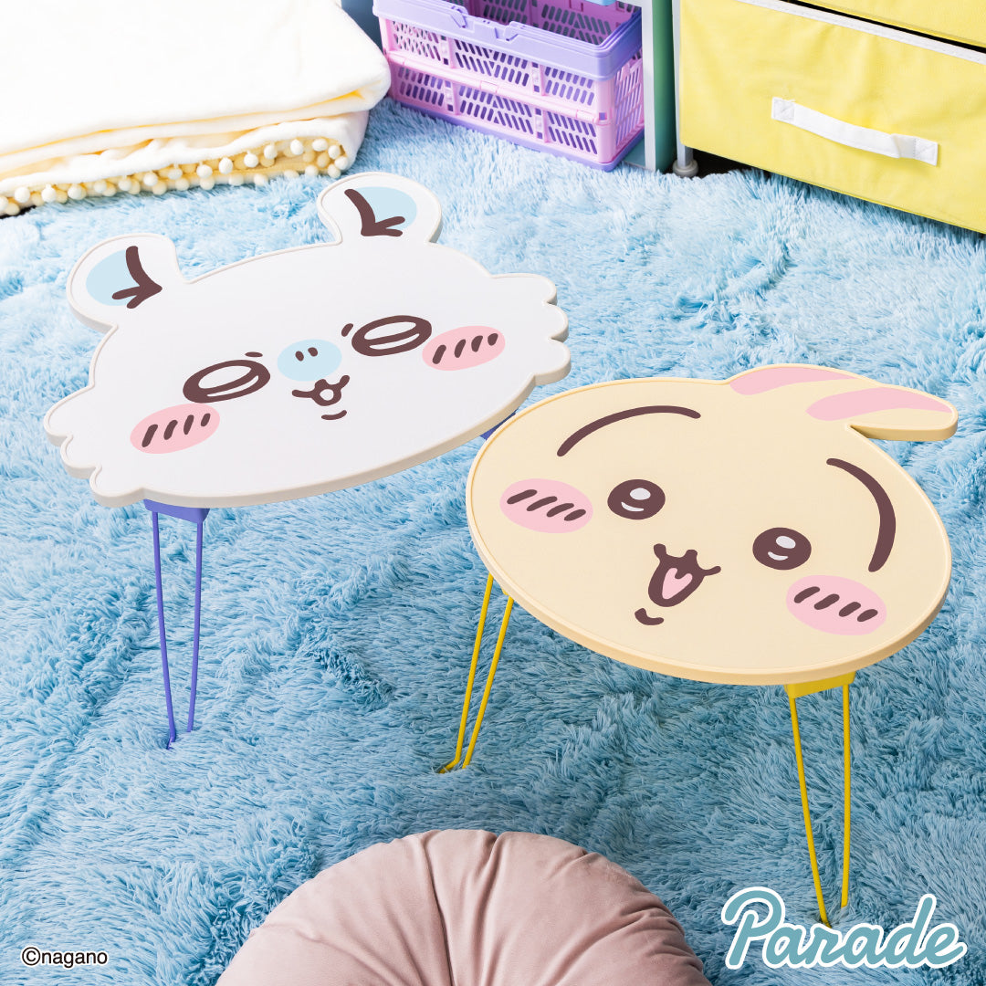 Japan ChiiKawa | ChiiKawa Hachiware Usagi Momonga Icon Folding Mini Table - Kawaii items Room Decoration