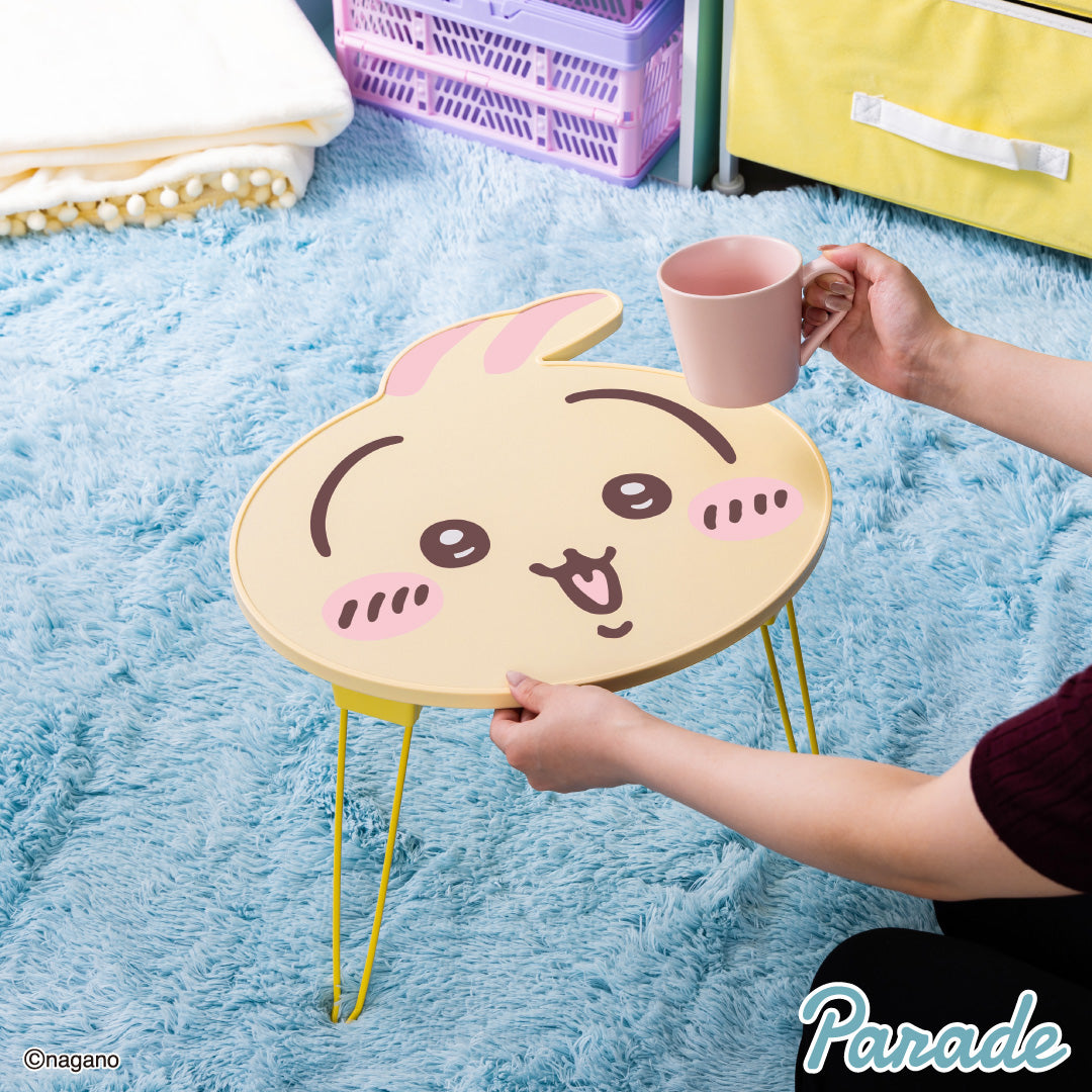 Japan ChiiKawa | ChiiKawa Hachiware Usagi Momonga Icon Folding Mini Table - Kawaii items Room Decoration