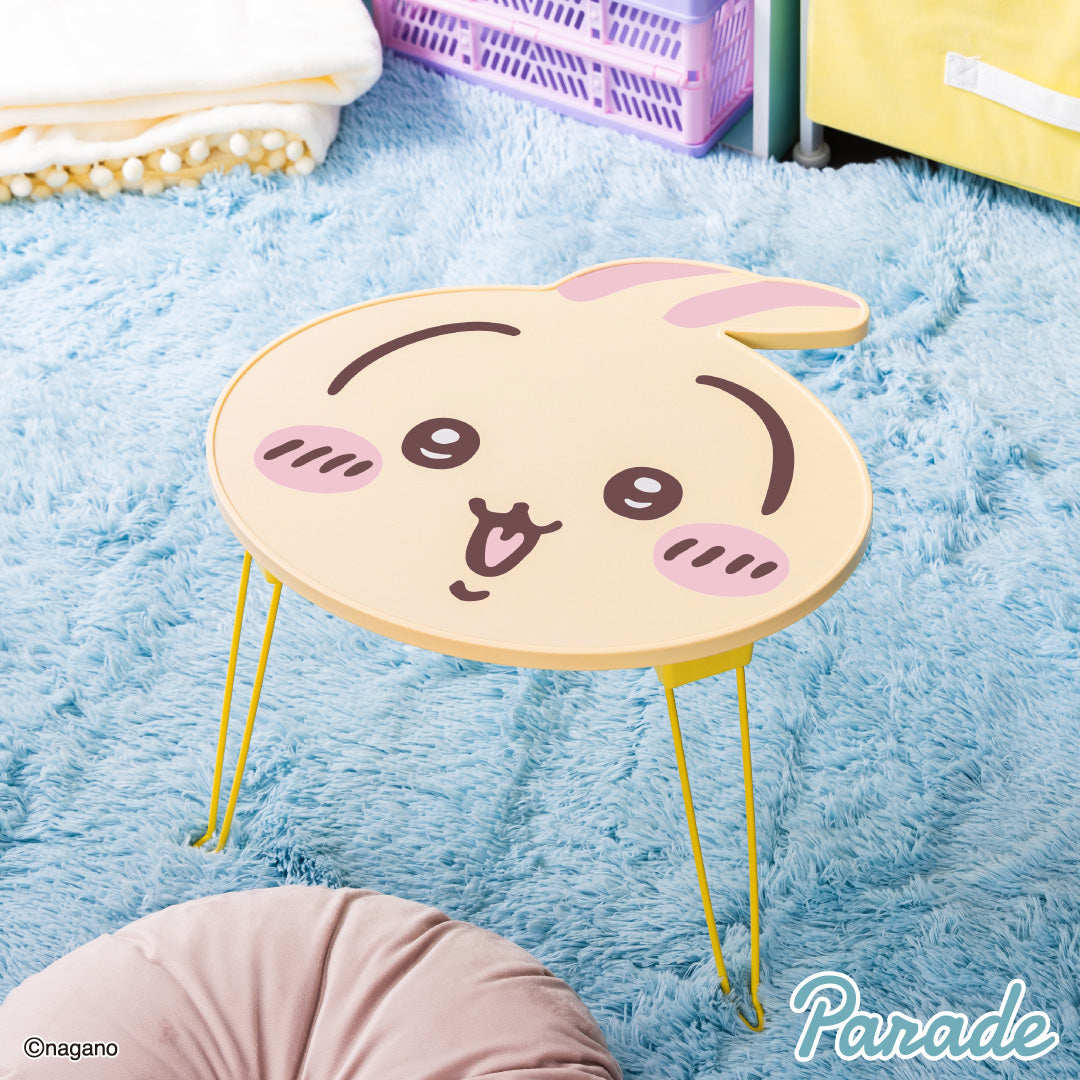 Japan ChiiKawa | ChiiKawa Hachiware Usagi Momonga Icon Folding Mini Table - Kawaii items Room Decoration