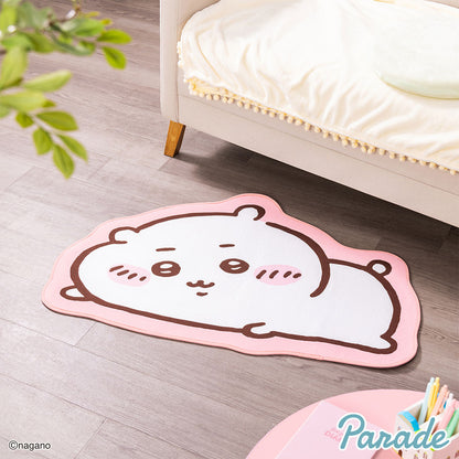 Japan ChiiKawa | ChiiKawa Hachiware Usagi Momonga Lay Down Cute Carpet - Kawaii items Room Decoration