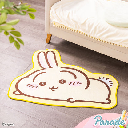 Japan ChiiKawa | ChiiKawa Hachiware Usagi Momonga Lay Down Cute Carpet - Kawaii items Room Decoration