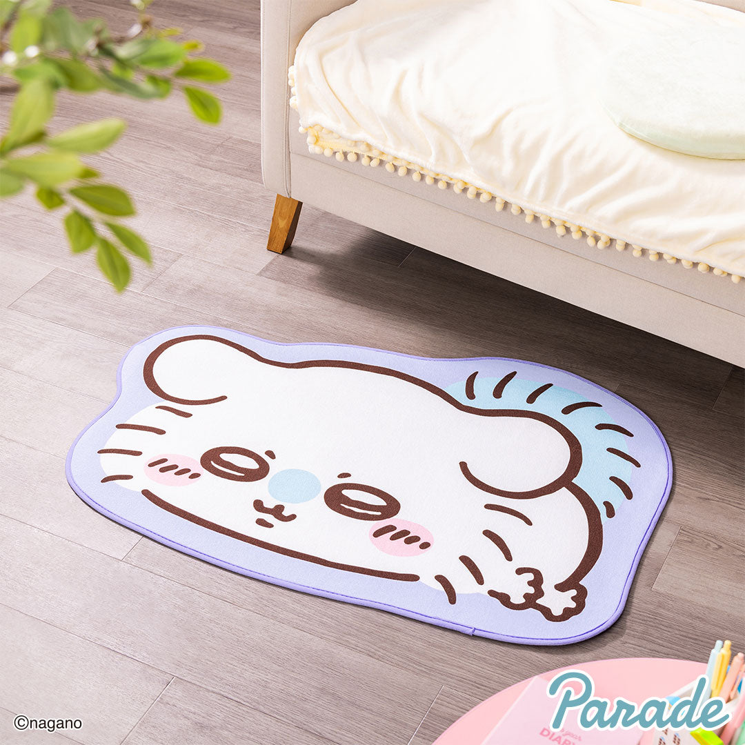 Japan ChiiKawa | ChiiKawa Hachiware Usagi Momonga Lay Down Cute Carpet - Kawaii items Room Decoration