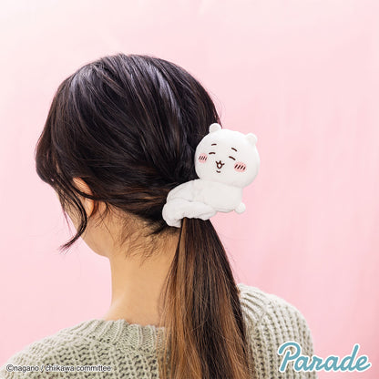 Japan ChiiKawa | ChiiKawa Hachiware Usagi Momonga Plush Doll Scrunchie - Kawaii items Hair Accessories - KawaiiGiftLand