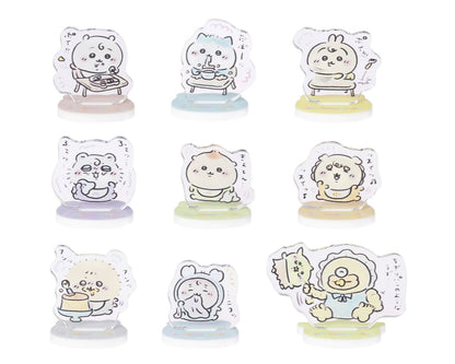 Japan ChiiKawa Baby Series | ChiiKawa Hachiware Usagi Momonga Kurimanju Rakko Shisa Crab Ode Cute Baby Icon Acrylic Stand Blind Box - Kawaii items Room Decoration Mystery Box