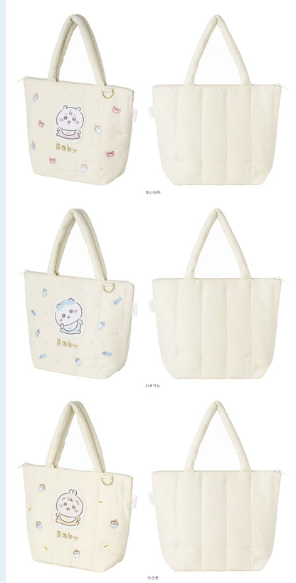 Japan ChiiKawa Baby Series | ChiiKawa Hachiware Usagi Cute Baby Icon Big Cotton Shopping Bag - Kawaii items Room Decoration