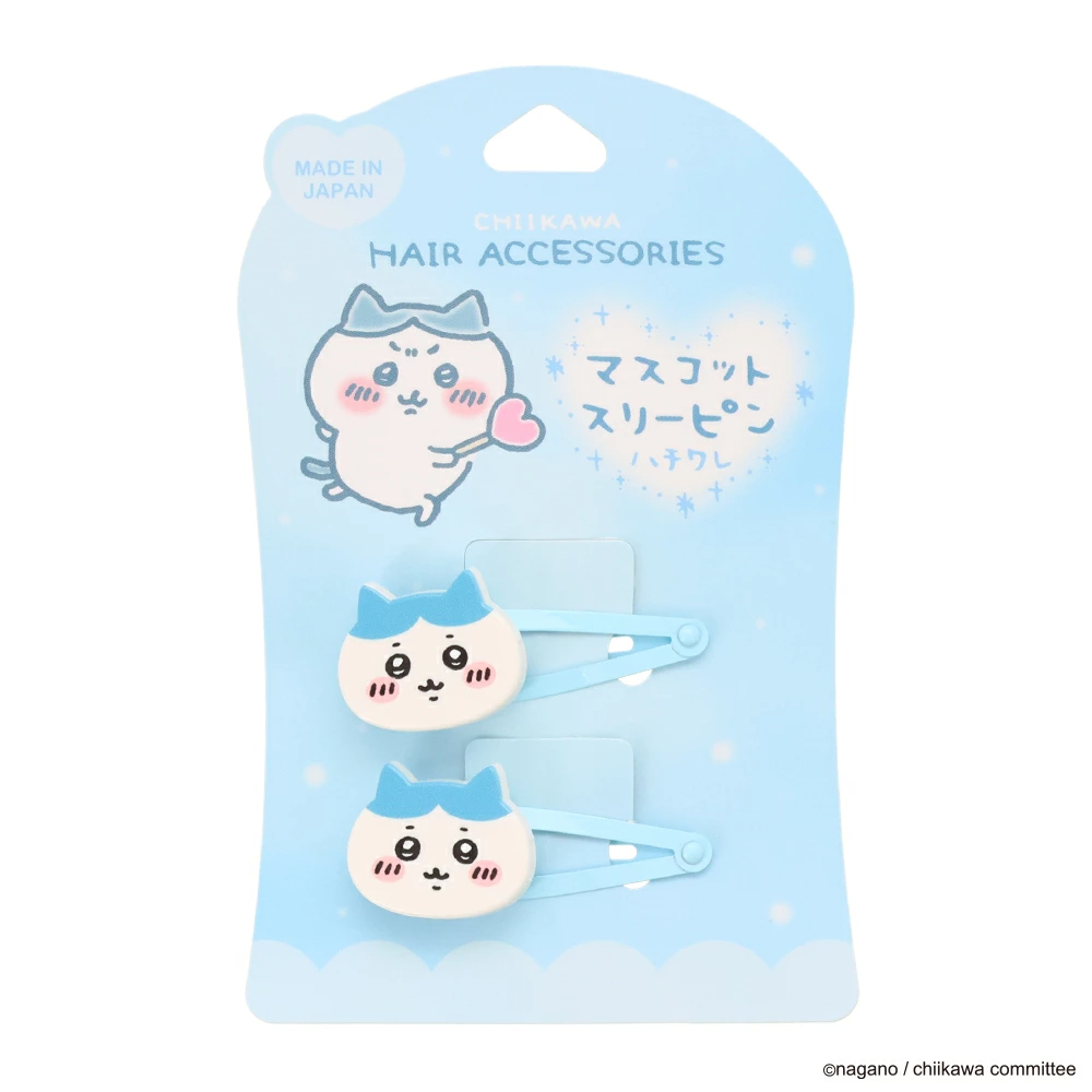 Japan ChiiKawa | ChiiKawa Hachiware Usagi Momonga Cute Icon Hair Clip Kawaii items Cute Hair Accessories KawaiiGiftLand