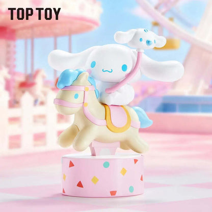 Cinnamoroll Rocking Carousel movable figure from the TOPTOY Cinnamoroll x Crayon Shin-chan Wonderland Series