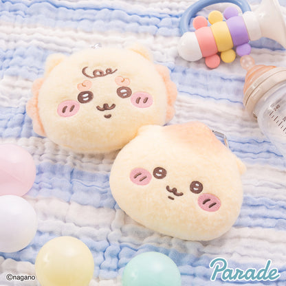 Japan ChiiKawa Baby Series | ChiiKawa Hachiware Usagi Momonga Kurimanju Rakko Shisa Crab Cute Baby Icon Plush Doll Card Holder Keychain - Kawaii items Room Decoration Doll