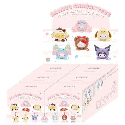 TOPTOY Sanrio Characters Sweet Whispers Stickers Series sealed display case of 6 blind boxes