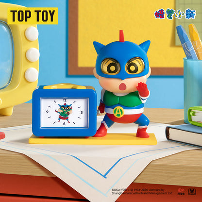 Action Kamen clock figurine - Crayon Shin-chan Action Time Series blind box