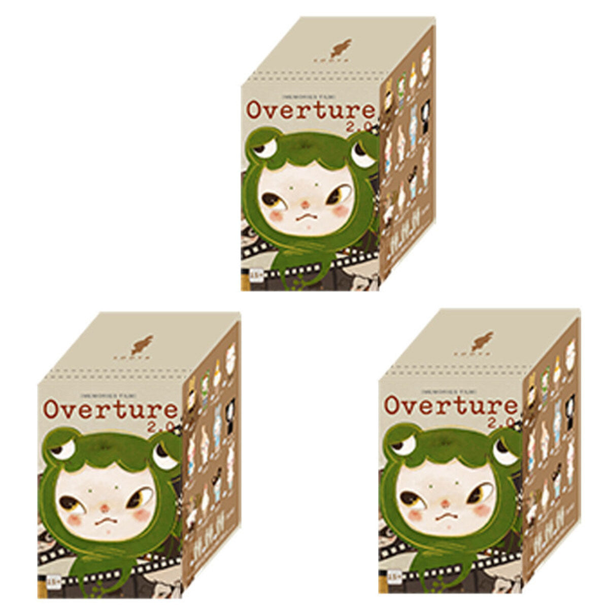 Three SooyaStudio Overture 2.0 blind boxes, no repeated designs