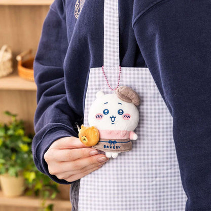 Japan ChiiKawa Bakery Staff Series | ChiiKawa Hachiware Usagi Bakery Staff Plush Doll Keychain Kawaii items Room Decoration doll