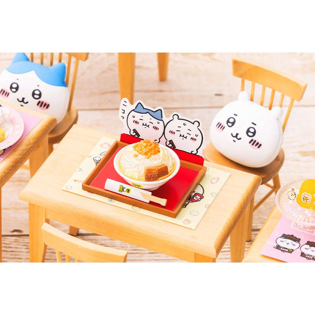 Japan Chiikawa Miniature Serise | Chiikawa Cafe Mini Figure Collection (8 types) 8Pack BOX - Kawaii Miniature World Doll Room