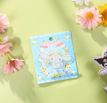 Sanrio Romantic Flower Big Acrylic Clip | My Melody Kuromi Cinnamoroll Pochacco