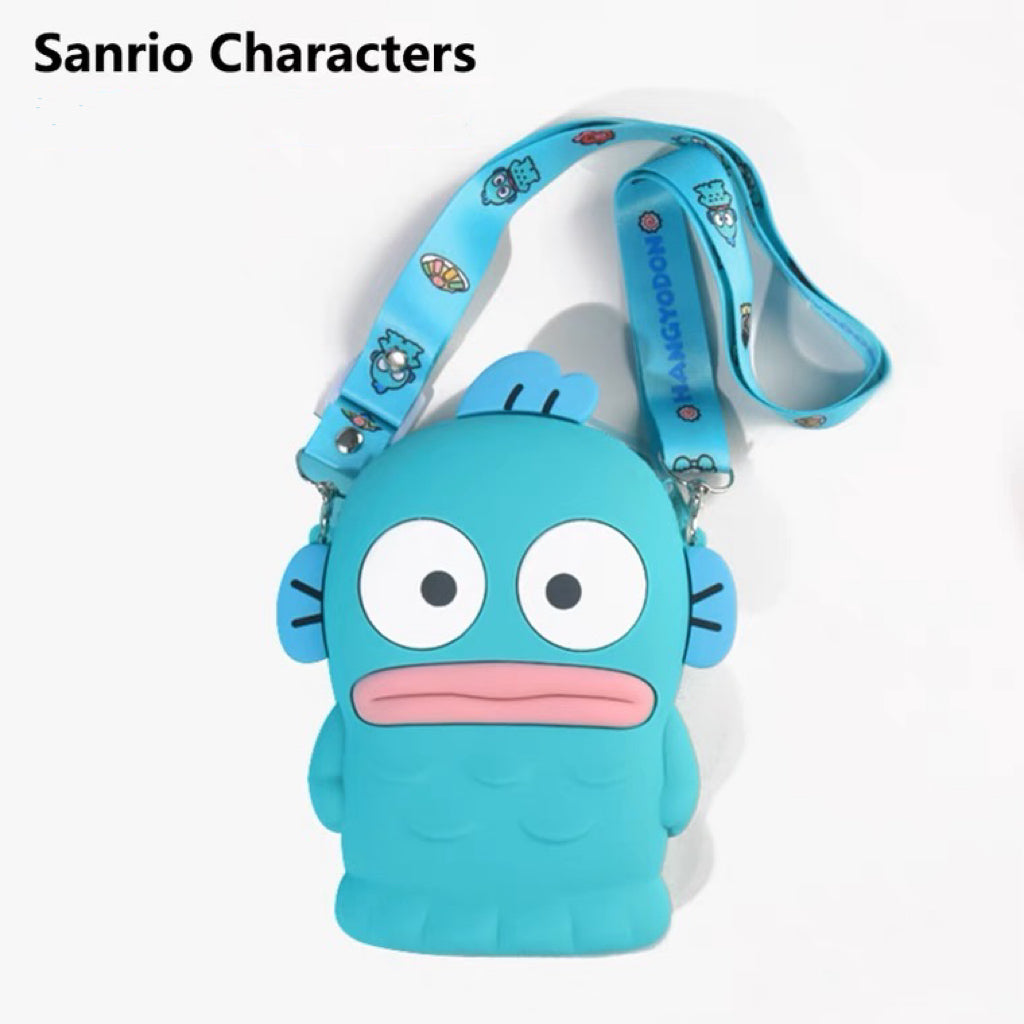 Sanrio Hangyodon Silicon Bag | Can put in smart phone