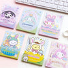 サンリオイースターバニーメモパッド | ハローキティ マイメロディ クロミ シナモロール ポムポムプリン ポチャッコ - 3種 48枚