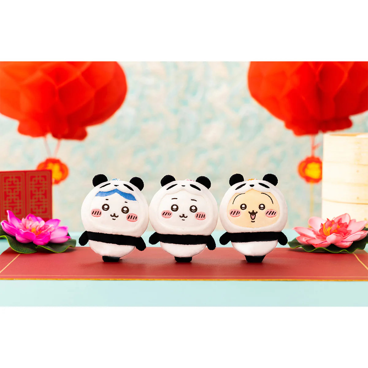 [Per-order] Japan ChiiKawa Panda | ChiiKawa Hachiware Usagi Panda Plush Doll Keychain Kawaii items Room Decoration doll