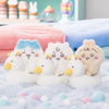 Japan ChiiKawa Baby Series | ChiiKawa Hachiware Usagi Cute Baby Sitting on Duck Toilet Plush Doll - Kawaii items Room Decoration Doll