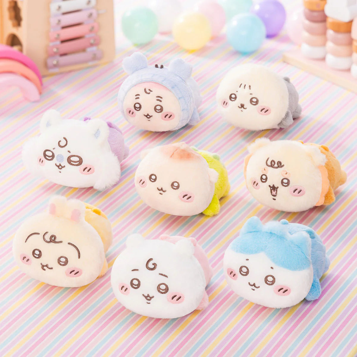 Japan ChiiKawa Baby Series | ChiiKawa Hachiware Usagi Momonga Kurimanju Rakko Shisa Crab Cute Baby Plush Doll - Kawaii items Room Decoration Doll