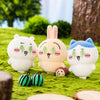 ちいかわ 日本 | ちいかわ ハチワレ うさぎ スイカ割りぬいぐるみ マスコット キーホルダー かわいいアイテム 部屋飾りドール