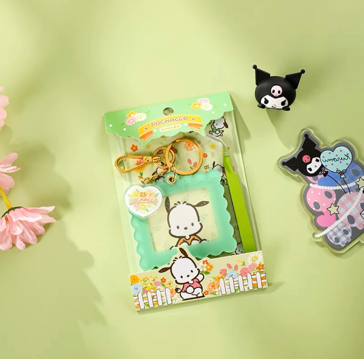 Sanrio Romantic Flower DIY Your Way Keychain Set | My Melody Kuromi Cinnamoroll Pochacco