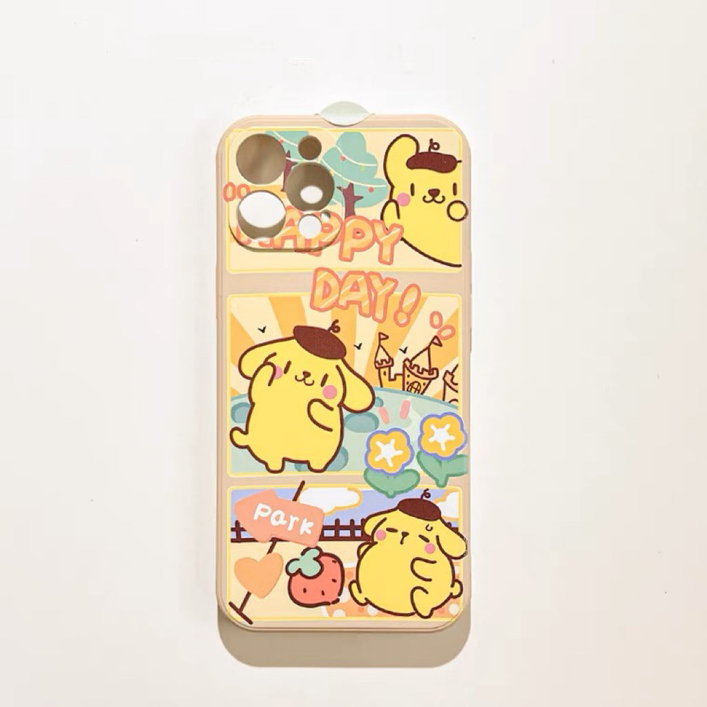 Japanese Cartoon Fatty Comics PN iPhone Case 6 7 8 PLUS SE2 XS XR X 11 12 13 14 15 Pro Promax 12mini 13mini