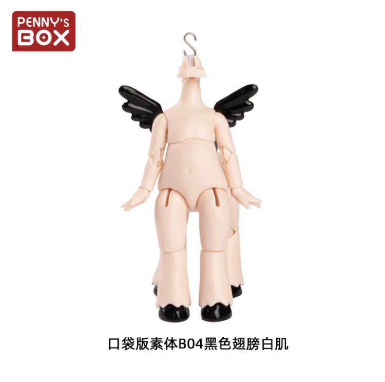 Centaur Fairy Horse Body with Wings 1/12 OB11 11cm BJD Doll Ball Joint Doll Collectible Toys - Can Move can change clothes