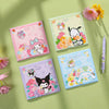 Sanrio Romantic Flower Greetings Card | My Melody Kuromi Cinnamoroll Pochacco