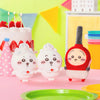 Japan ChiiKawa ChiiKawa & Hachiware Birthday 2025 Series | ChiiKawa Hachiware Usagi Birthday Cake Cream and Lighter Plush Doll Keychain Kawaii items Room Decoration doll