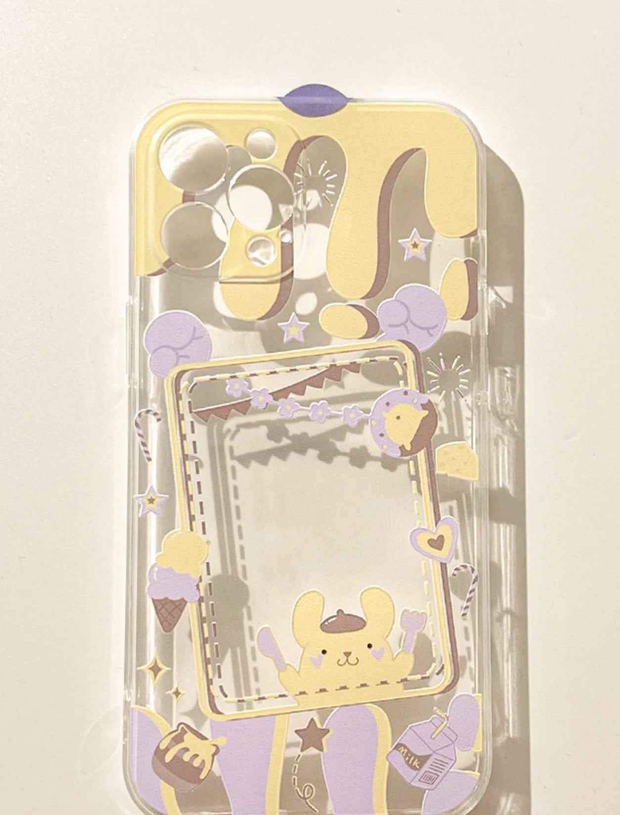 Japanese Cartoon PN with Dessert Photo Frame iPhone Case 6 7 8 PLUS SE2 XS XR X 11 12 13 14 15 Pro Promax 12mini 13mini