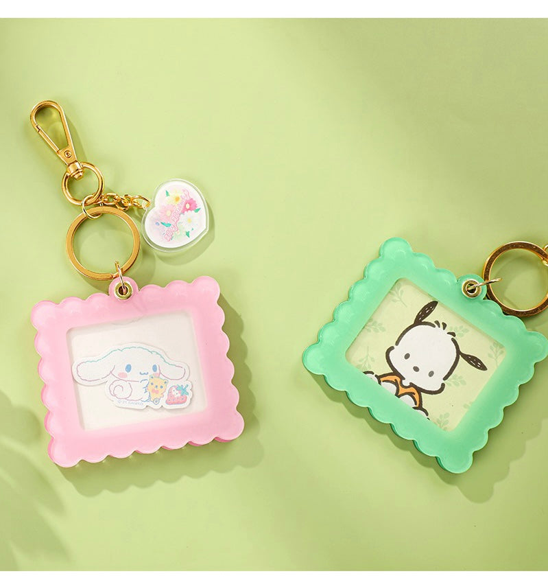 Sanrio Romantic Flower DIY Your Way Keychain Set | My Melody Kuromi Cinnamoroll Pochacco