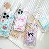 サンリオキャラクターズ スマホケース ハッピーパーティー マイメロディ クロミ シナモロール ポチャッコ ハンギョドン iPhone ケース PLUS SE2 11 12 13 14 15 16 Pro Promax 12mini 13mini