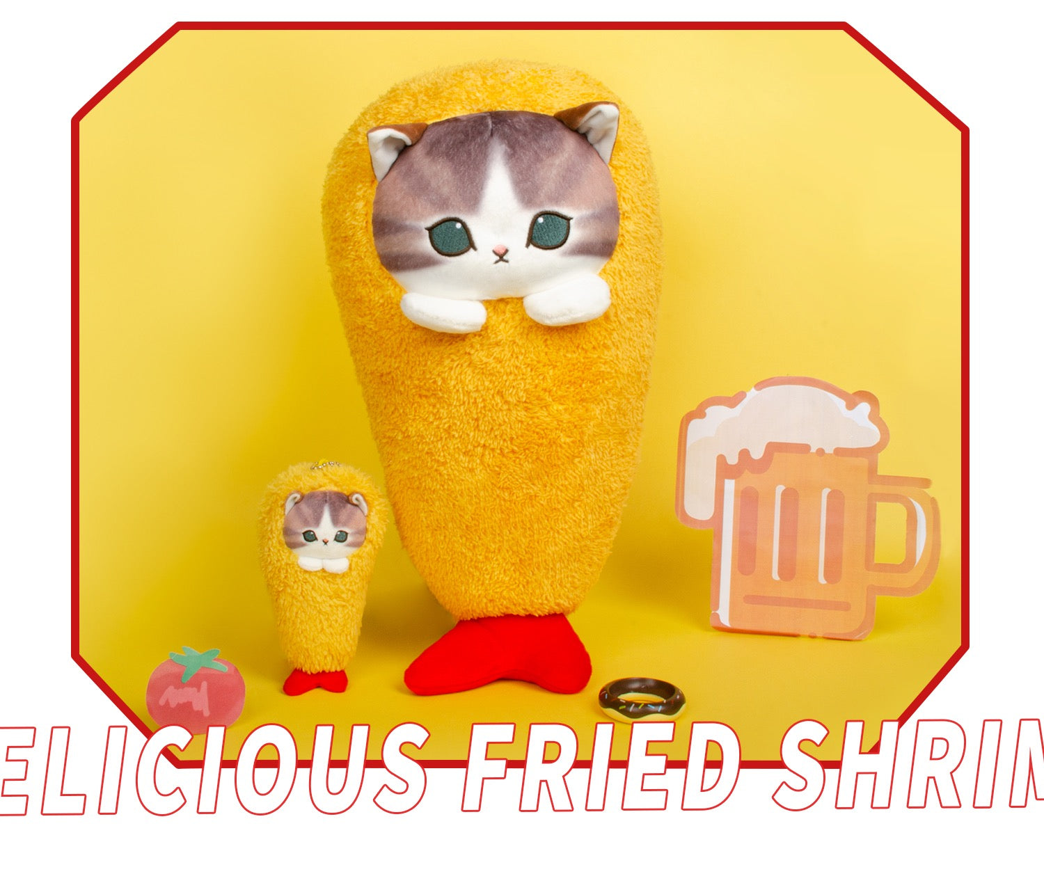 Munching Meowster Cat Snack Digital Art by Chibi Charms Shop - Pixels