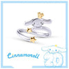 Sanrio Cinnamoroll 20th Annversary 925 Sterling Silver Ring Gold & Silver with Ring Box