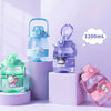 Sanrio 1200ml Big Water Bottle with Straw My Melody Kuromi Cinnamoroll Pochacco - for Cool Water