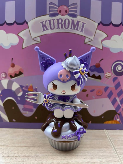 Sanrio Kuromi Dessert Cupcake Figure Toy Collection